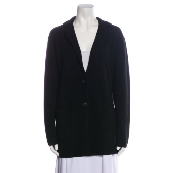 NakedCashmere AMELIA cashmere BLAZER Black Size M, NWT - Picture 1 of 4